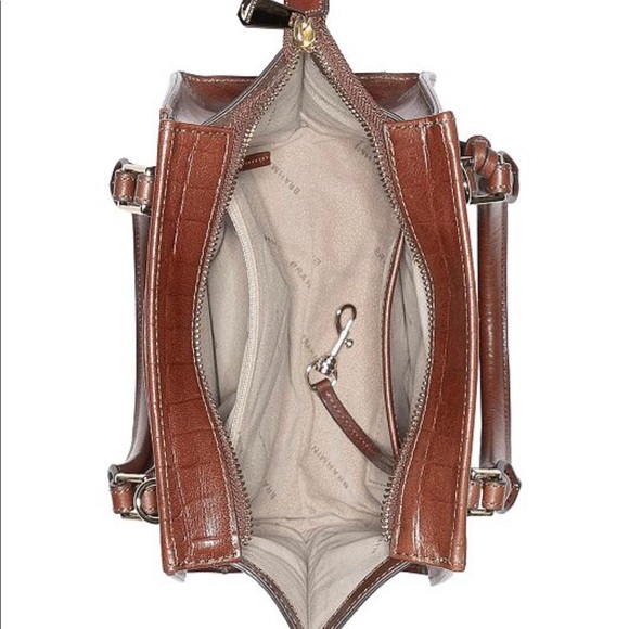 🆕❌SOLD❌LEATHER BRAHMIN PRISCILLA Satchel - Picture 6 of 8